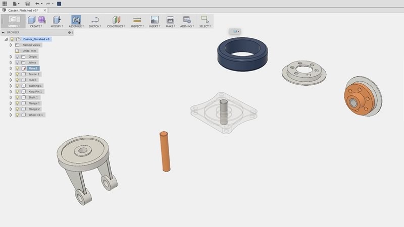 Learn Fusion 360 in 60 Minutes | 3D CAD/CAM Modeling Tutorials