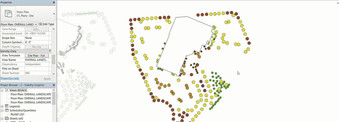 revit landscape design