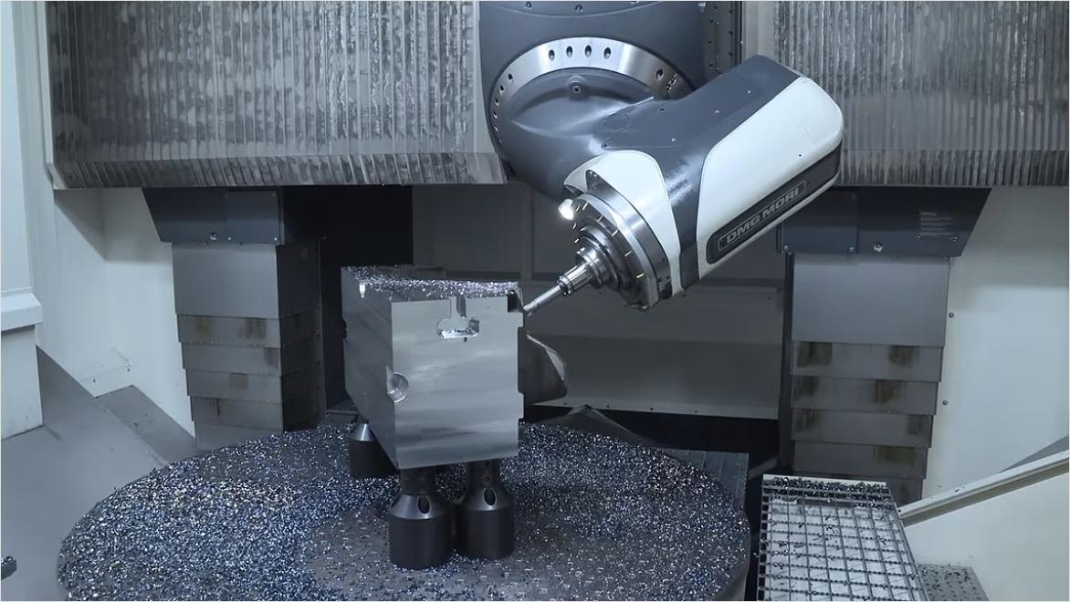 What is 5-axis simultaneous machining?
