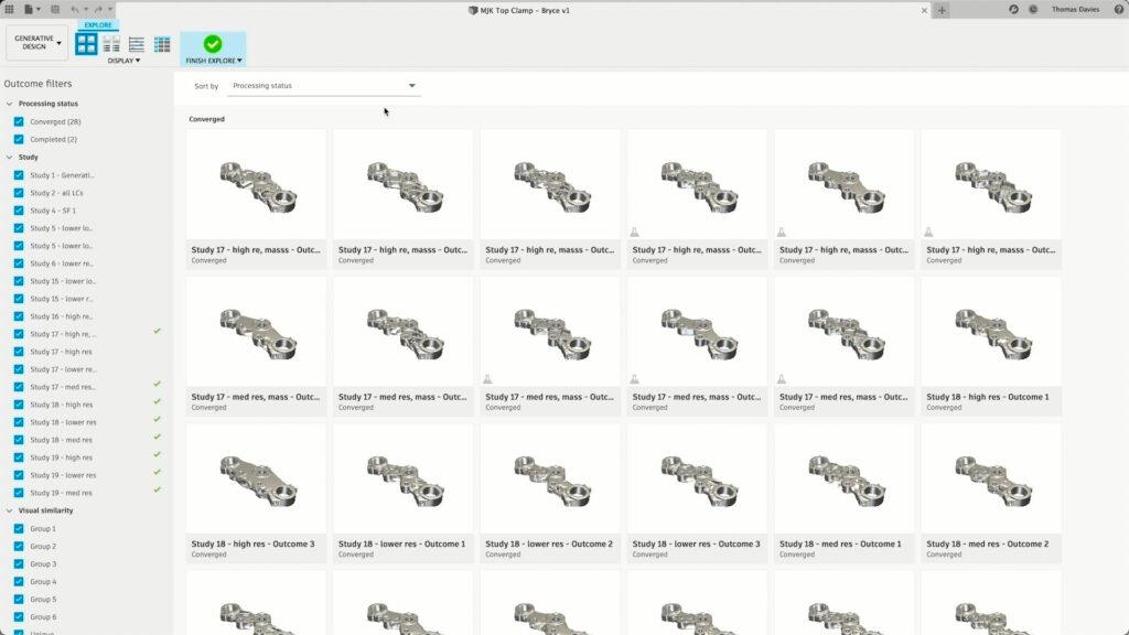 製造向けジェネレーティブ デザイン | Autodesk Fusion