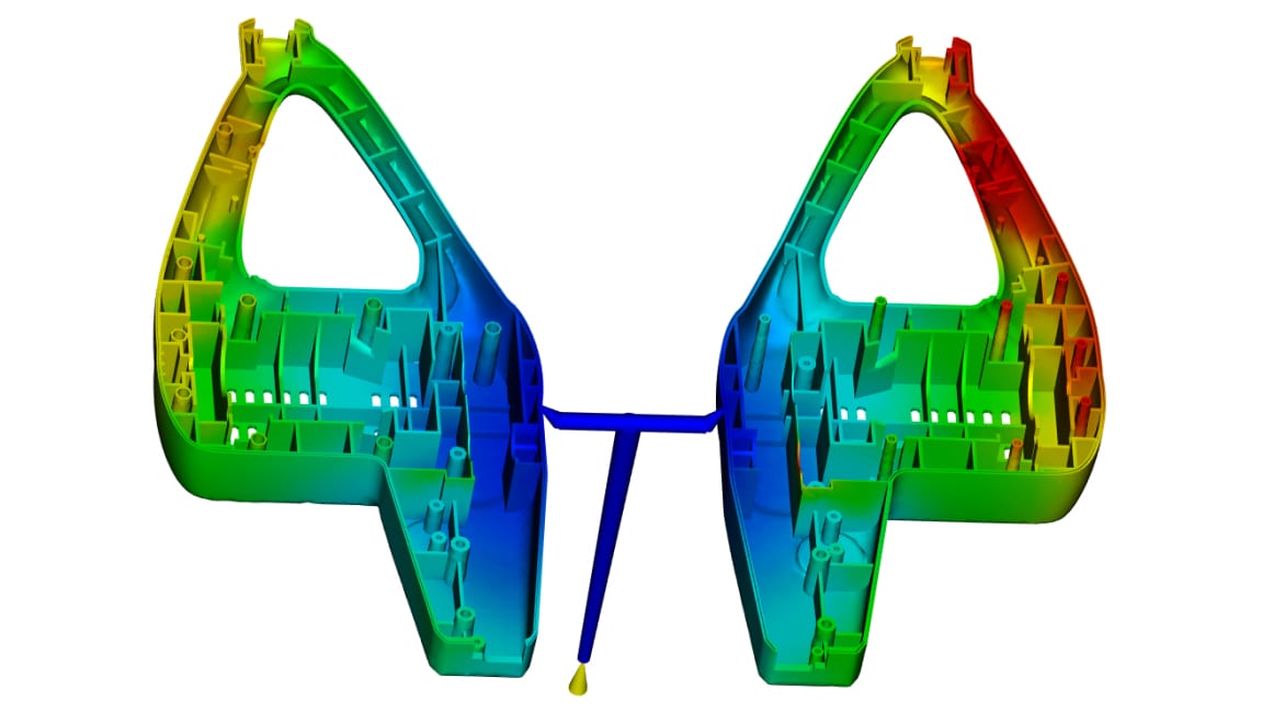 plastic injection molding simulation software