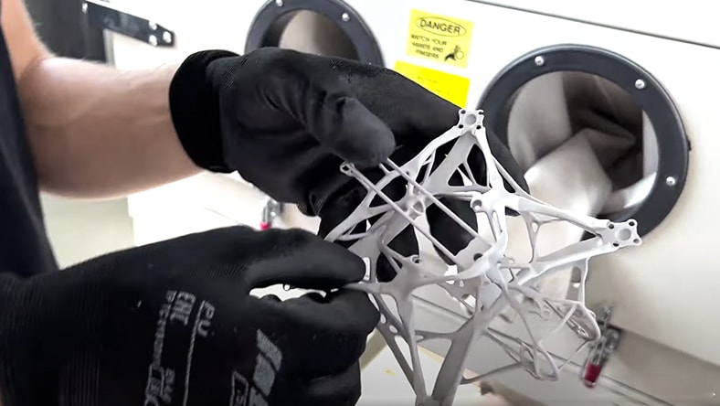 Eine 3D-gedruckte Drohne