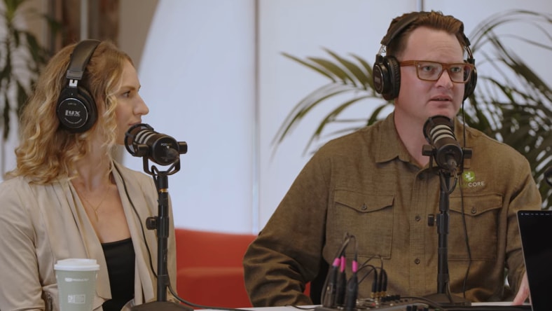 BamCore CSO Kate Chilton and CCO & Co-Founder Zack Zimmerman