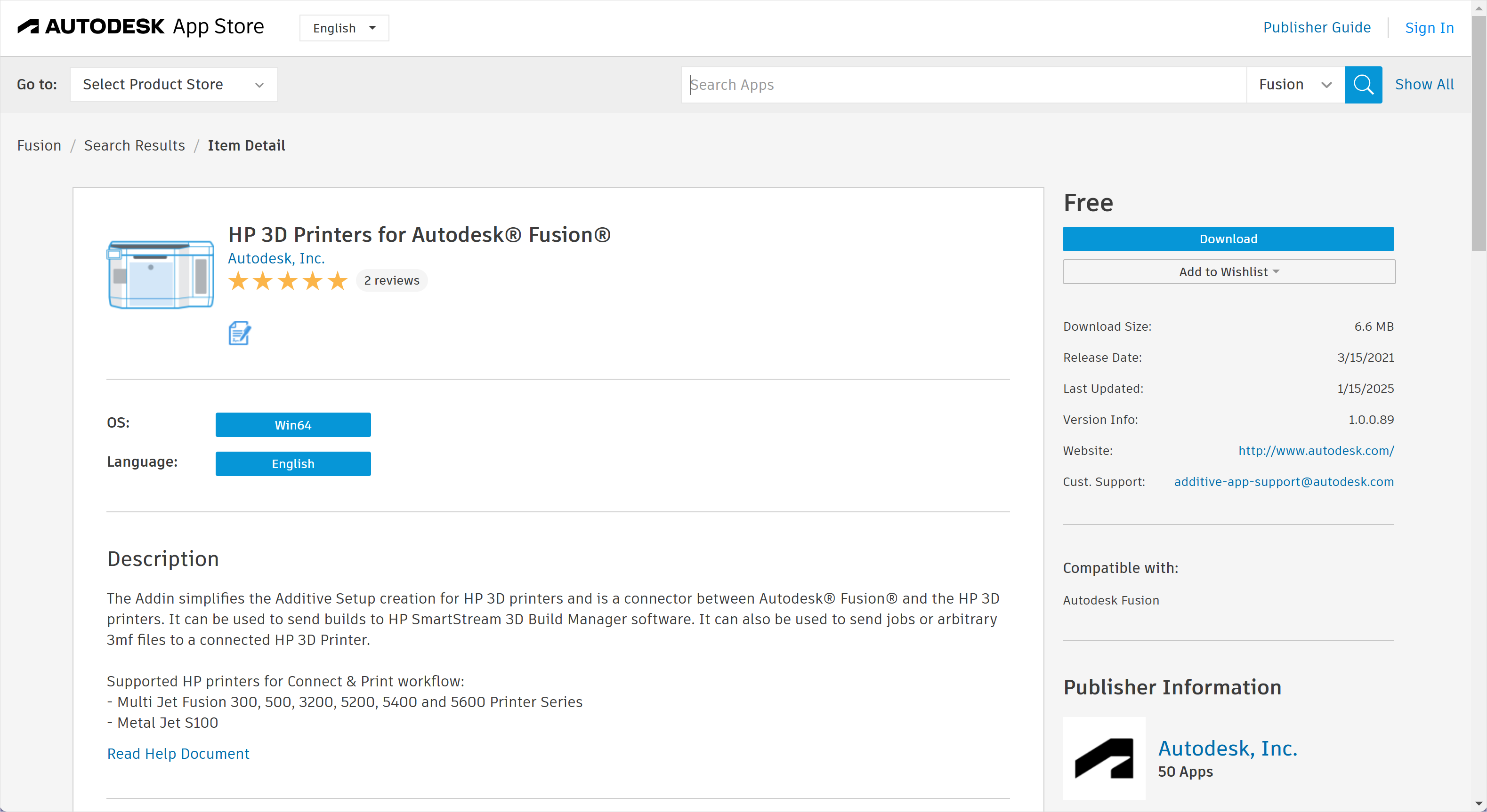 HP 3D printers add-in for Autodesk Fusion 