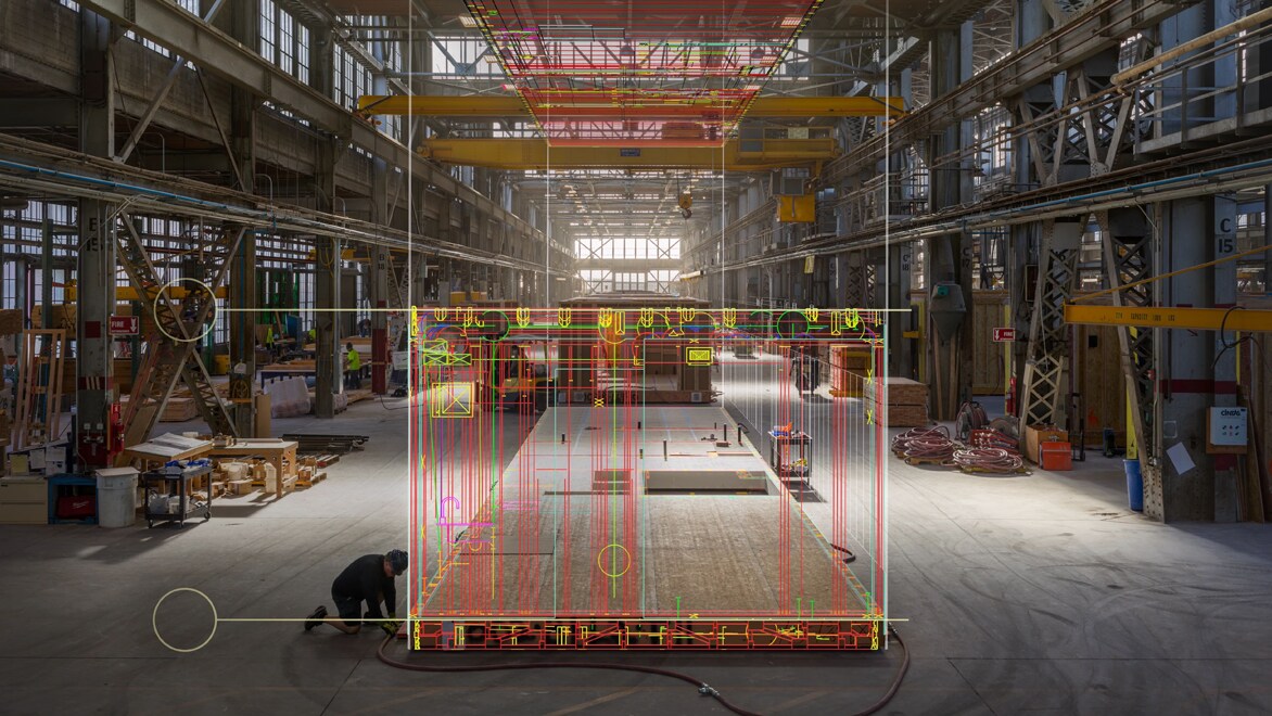 fábrica donde se construyen casas