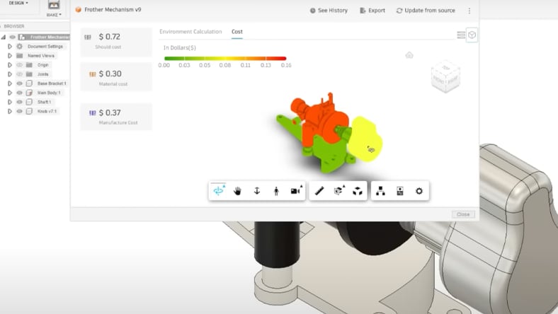 Sustainability in Fusion 360