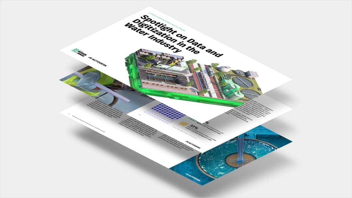 The front pages of the report stacked one on top of the other