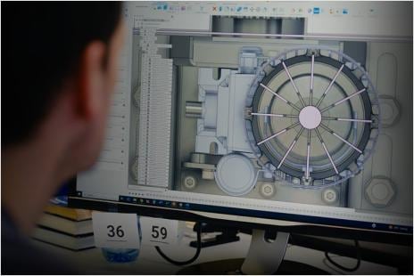 Tousek engineer view design in Autodesk Fusion