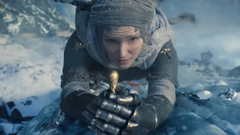 Cloud-based production still from trailer for The Lord of the Rings: Rings of Power