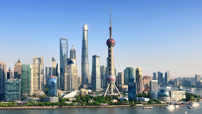 Skyline von Shanghai