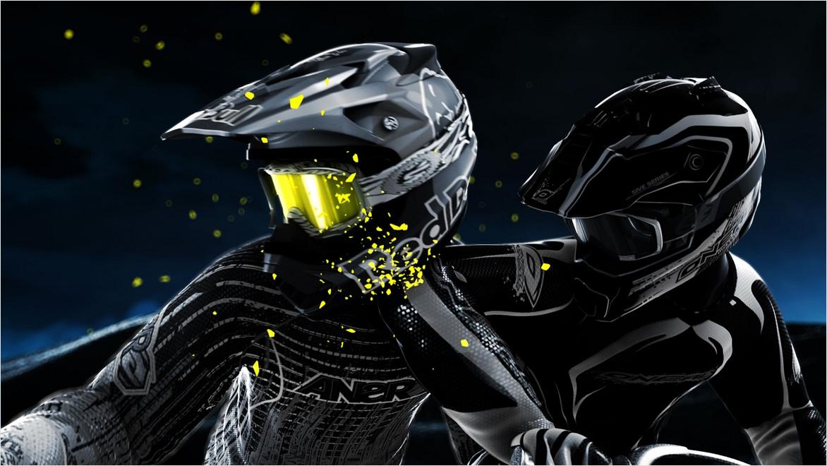 Still from Blind Visual Propaganda’s trailer for THQ's Mx vs. ATV Alive series