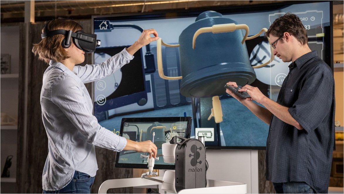 Autodesk Technology Center Toronto, virtual reality surgical simulation platform