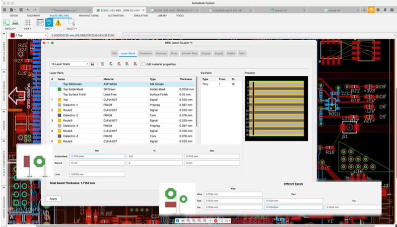 Constraint manager in Autodesk Fusion