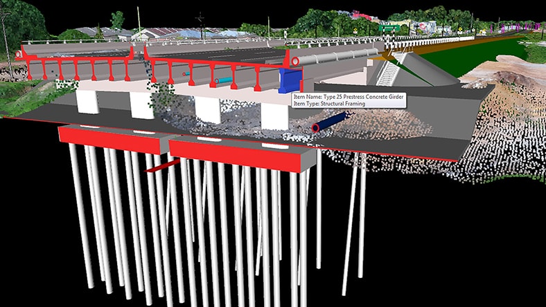 An infrastructure rendering shows above-ground and below-ground elements.