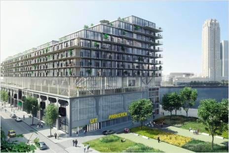 3d rendering of a building