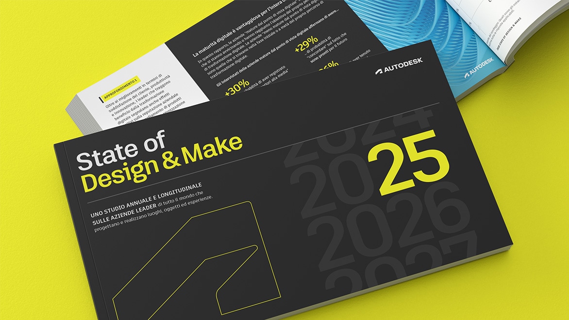 Illustrazione di persone che lavorano in più uffici, progettano alla scrivania e utilizzano visori VR e macchinari