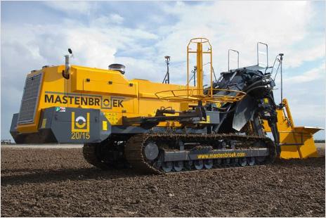 Large Mastenbroek trenching machine