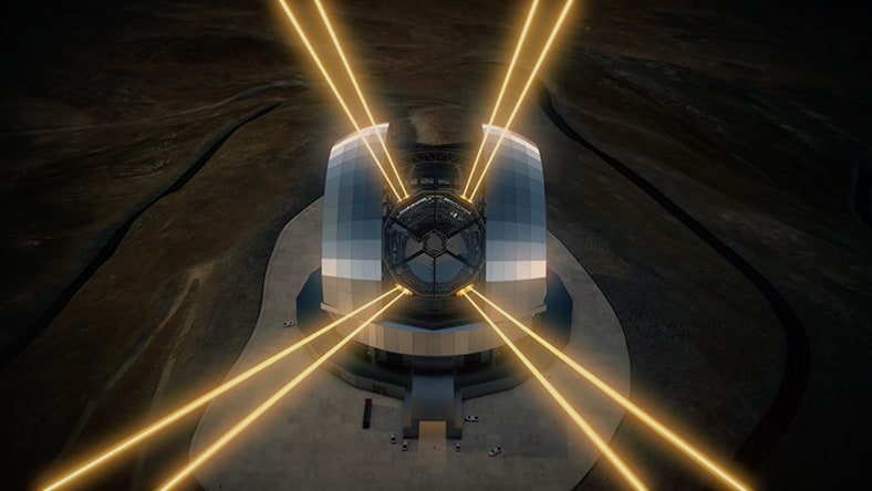 European Southern Observatory’s extremely large telescope 