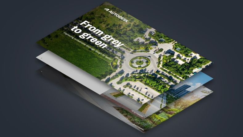 from grey to green E-book cover photo