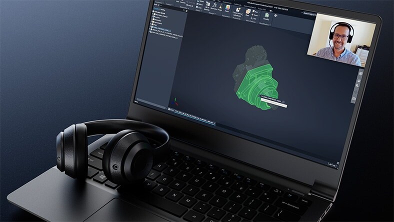 Aerial view of freeway interchanges