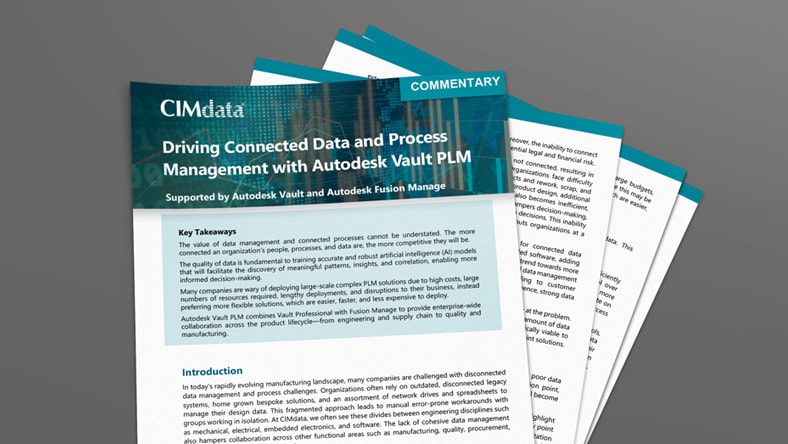 CIMdata Commentary on Vault PLM