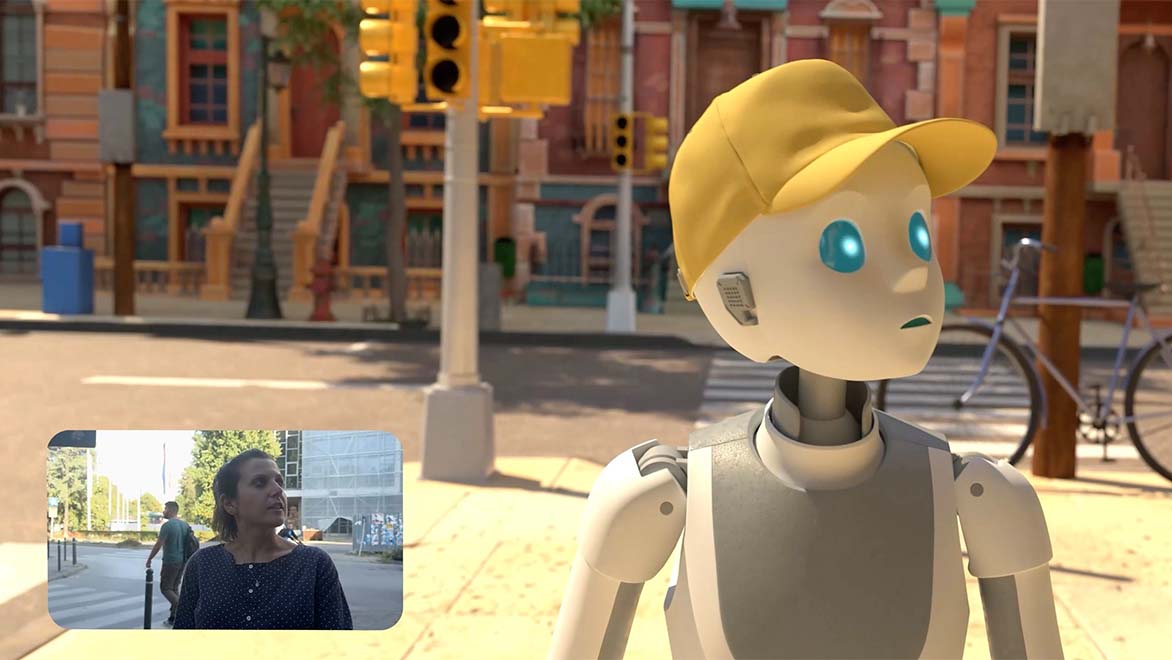 side-by-side view of Wonder Dynamics software