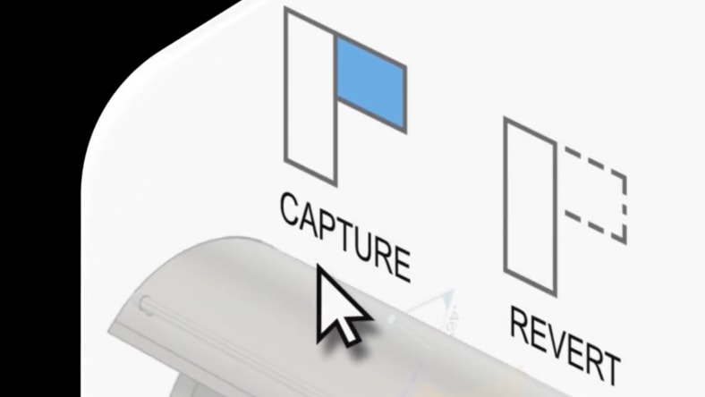 Capture or Revert features icon
