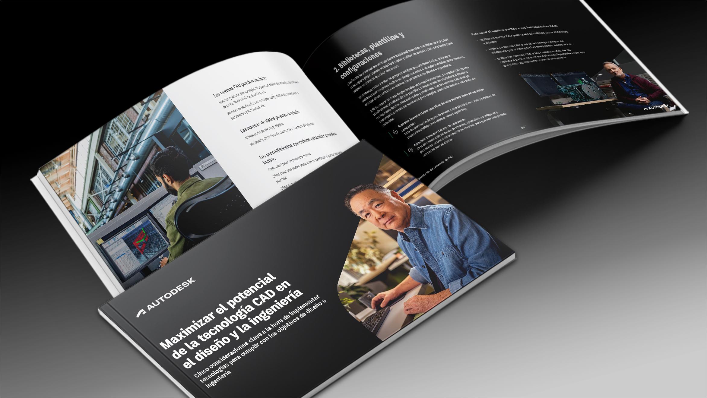 Imagen de portada del libro electrónico y vista preliminar del contenido del interior