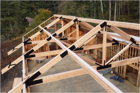 wood exterior of a home