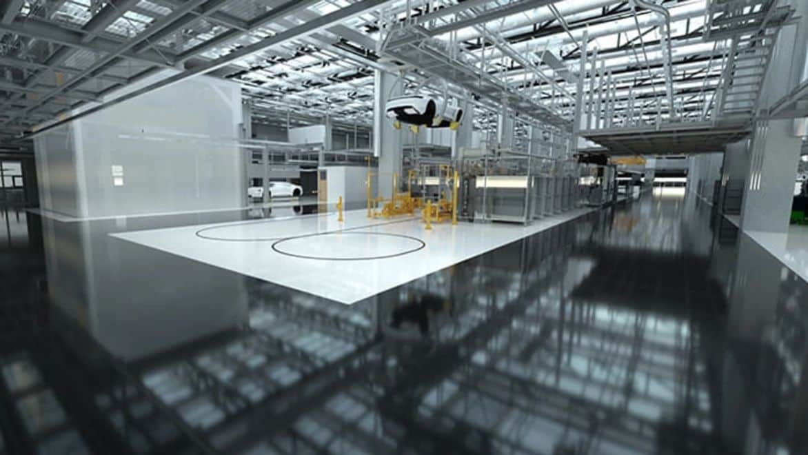 Fábrica de Porsche AG.