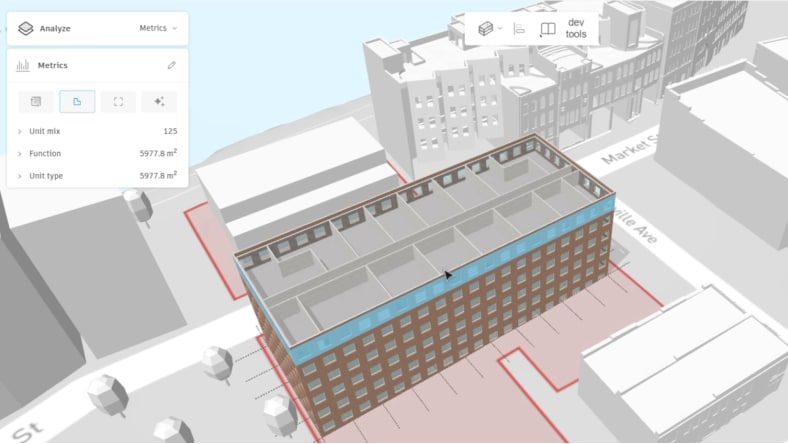 Neural CAD for buildings