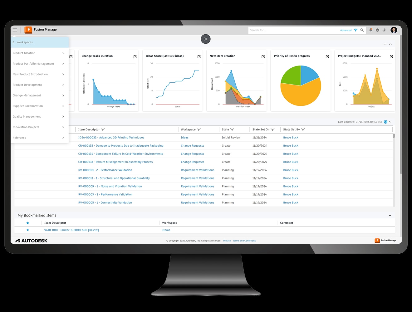 BOM in Autodesk Fusion provides additional tools to collaborate and share product information between engineering and consumers of engineering data upstream and downstream.
