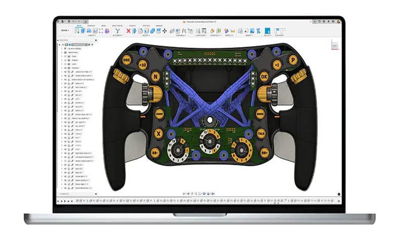 Controller 3D design in Autodesk Fusion for Design