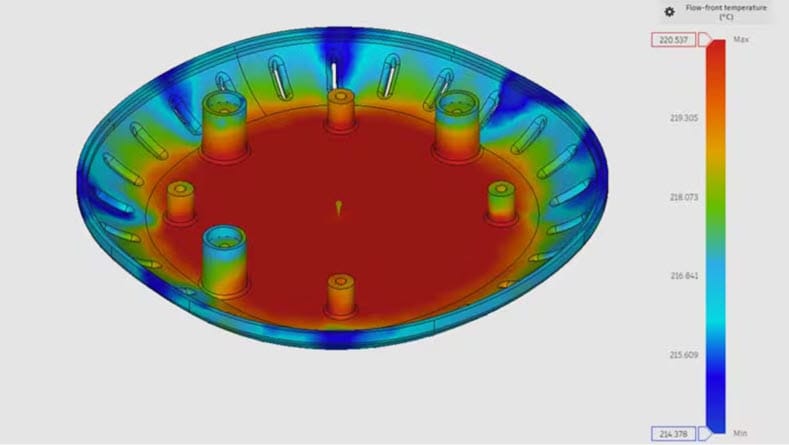 FEA software for injection molding