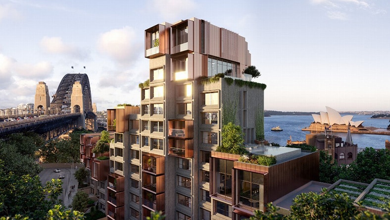 City model generated by 3ds max