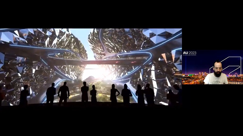 Session on how to explore the challenges artists and production teams face in architectural visualization projects