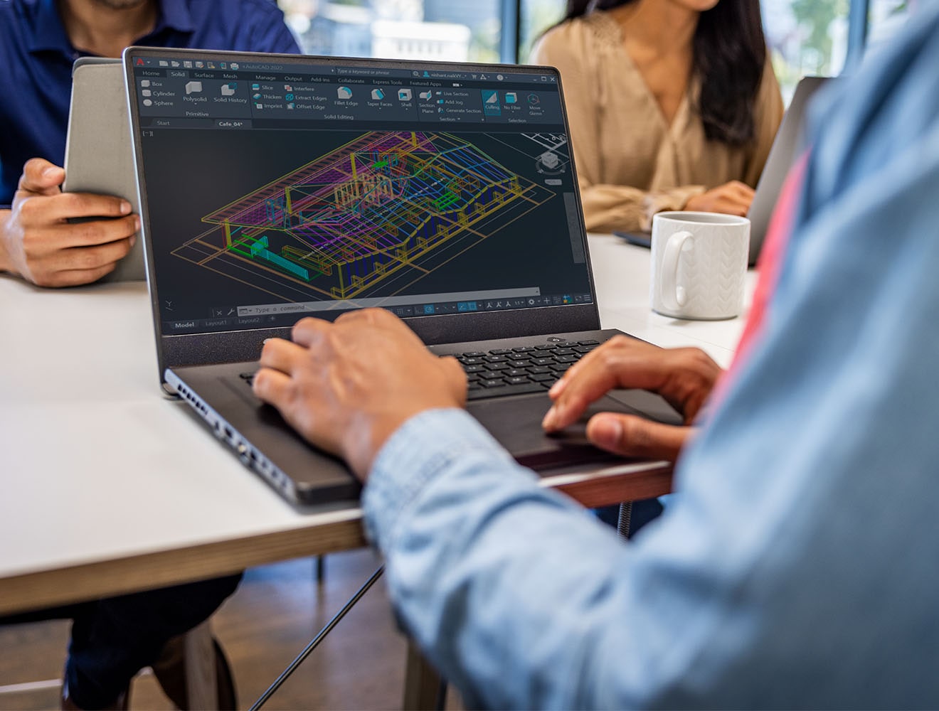 Meeting at the Autodesk San Francisco Technology Center.