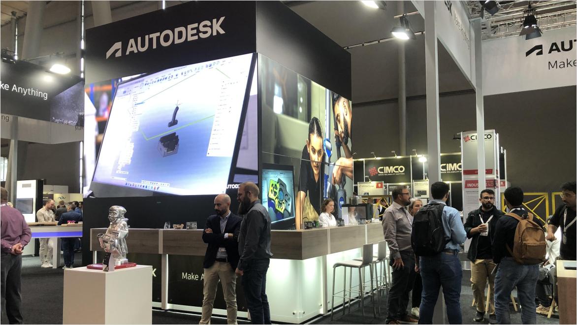 Autodesk booth