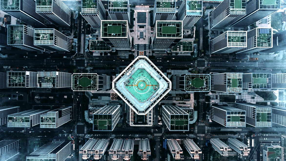 Two gentlemen working on server