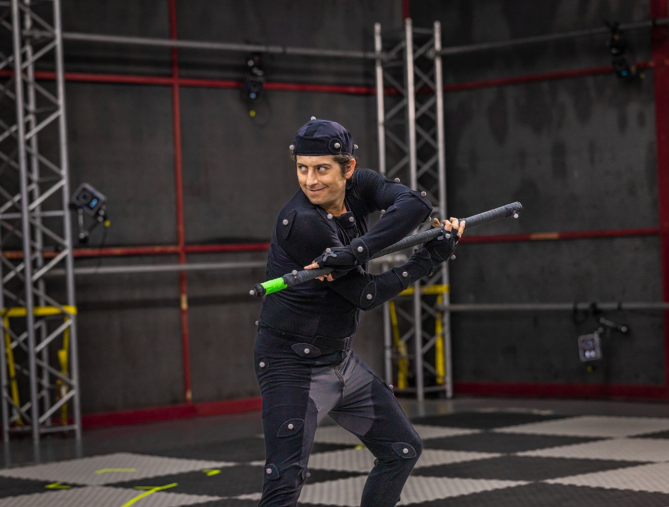 Motion capture at the studios of Autodesk customer