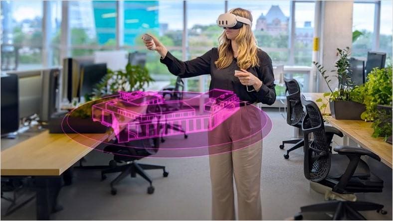 production engineers examining factory equipment