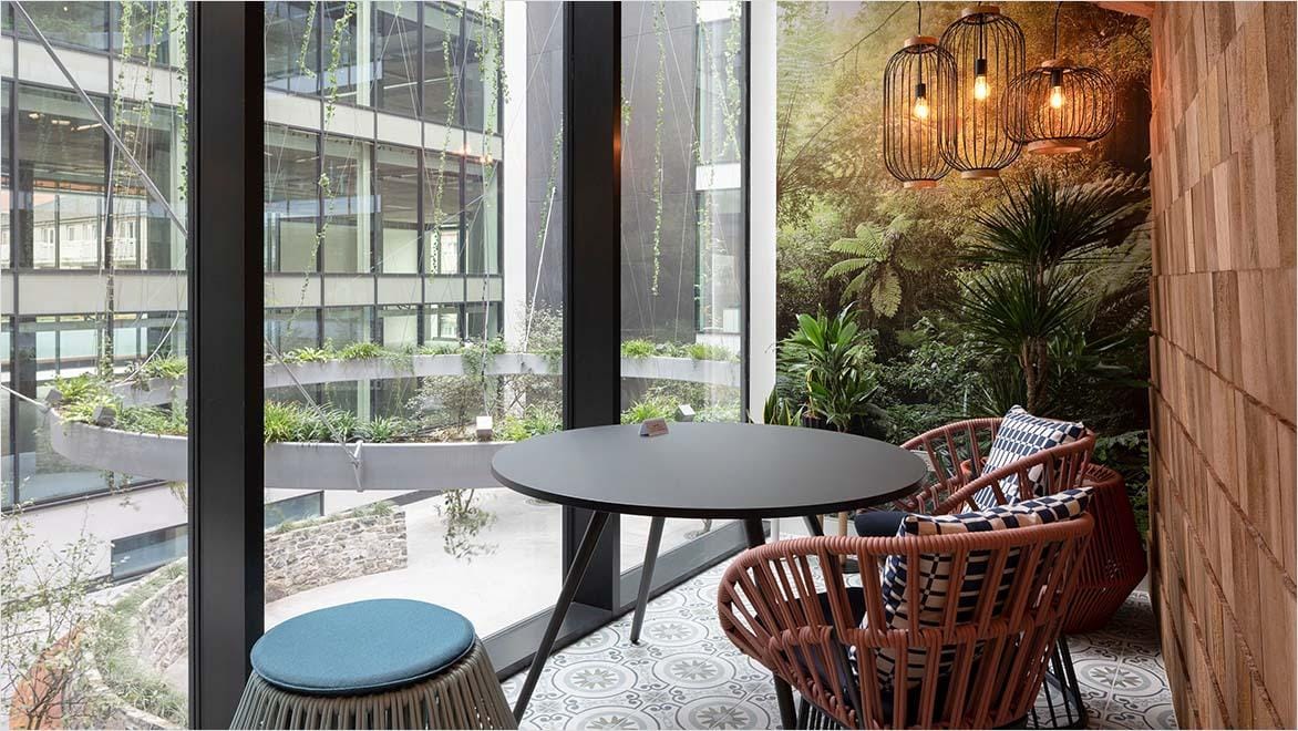 Interior view of the Dublin, Ireland Autodesk office.