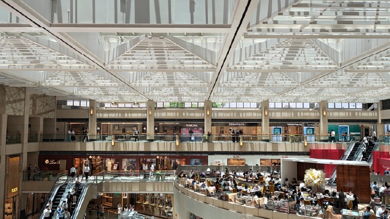 Landmark atrium