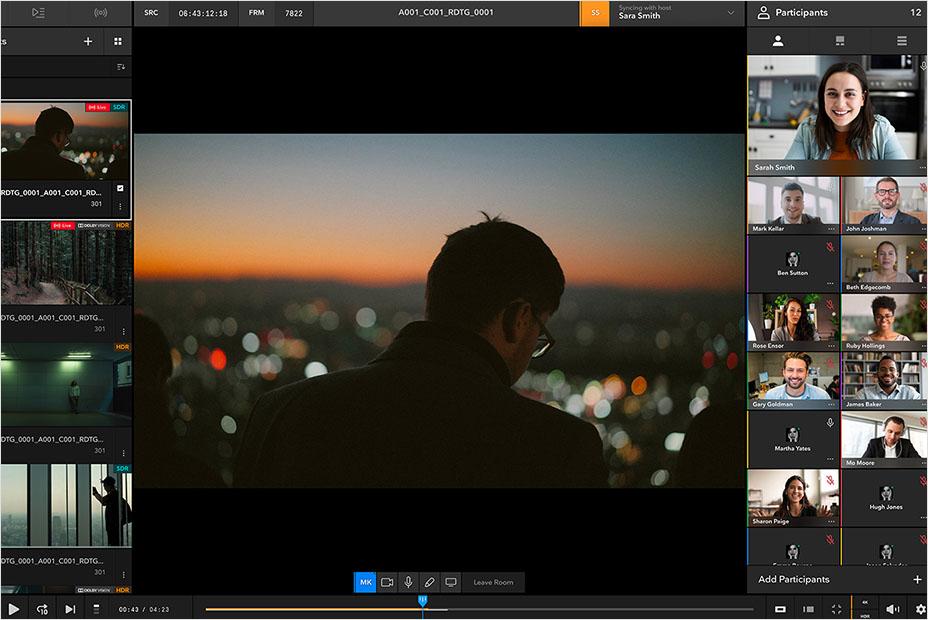 A collaborative workspace inside Flow Capture.