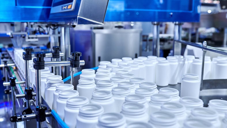 Healthcare & pharmaceuticals industry for factory simulation