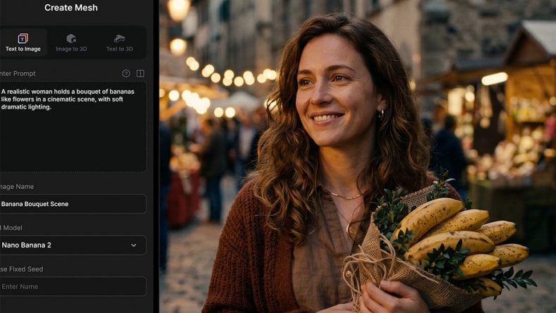 Realistic woman created with Flow Studio for concept design workflows