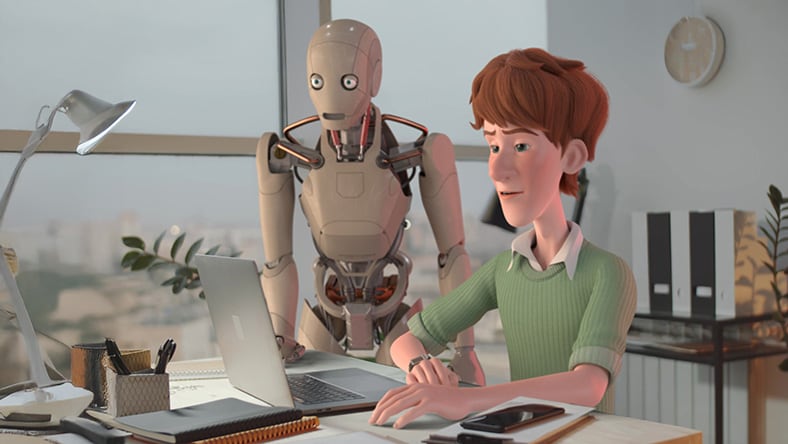 3D characters generated with mocap in Flow Studio