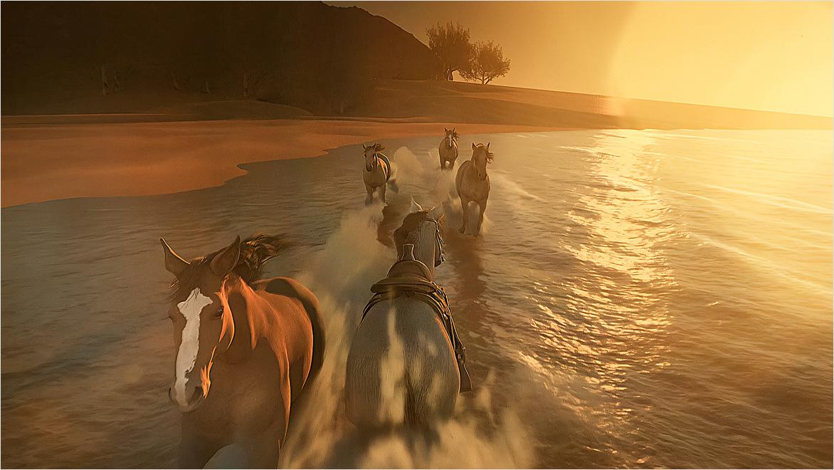 Speed up horse character animation without losing creative control