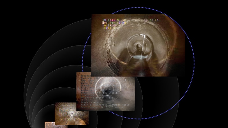 CCTV inspection images