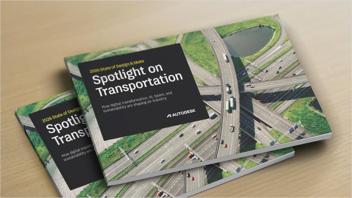 An image of the cover of a report called spotlight on transportation